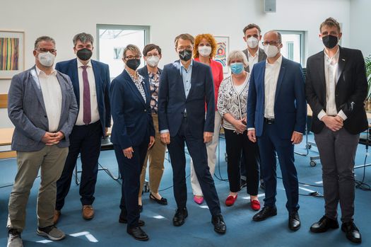 Verbändebündnis trifft Bundesgesundheitsminister Lauterbach, Foto: BMG/Frank Woelffing